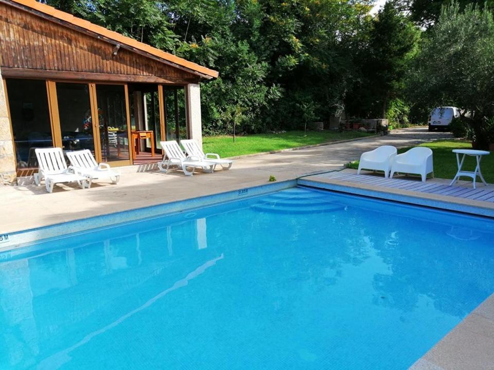 Villa Casal Dos Zimbros Corticos Esterno foto